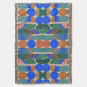 Modern Colorful Shapes Decke (Vorderseite Vertikal)