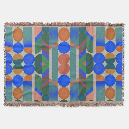 Modern Colorful Shapes Decke (Vorderseite)