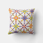Modern Colorwave Throw Pillow Kissen (Rückseite)