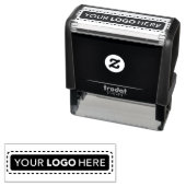 Modern Company Logo - Custom Sellf-Inking Stamp Permastempel (Beispiel)