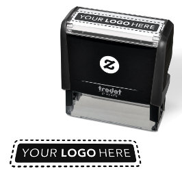 Modern Company Logo - Custom Sellf-Inking Stamp Permastempel