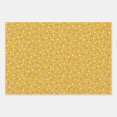 Modern Confetti auf Green, Red & Golden Geschenkpapier Set (Vorderseite 3)