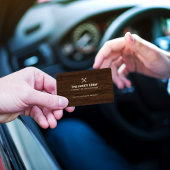 Modern Construction Handyman Carpenter Tools Wood Visitenkarte