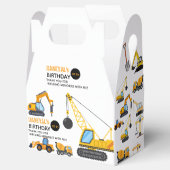 Modern Construction Simple Kid's Birthday Geschenkschachtel (Geöffnet)