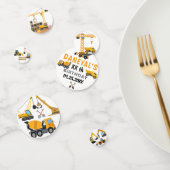 Modern Construction Simple Kid's Birthday Konfetti (Gruppe)