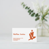 Modern Contemporary Artist Visitenkarte (Stehend Vorderseite)