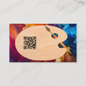 Modern Contemporary Artist Visitenkarte (Rückseite)