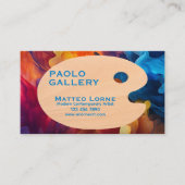 Modern Contemporary Artist Visitenkarte (Vorderseite)