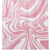 Modern Contemporary Bold Large Scale Abstract  Duschvorhang (Vorderseite)