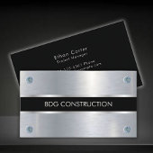 Modern Contractor Business Card mit benutzerdefini Visitenkarte