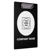 Modern Cool Corporate Logo clipboard Klemmbrett (Rechts)