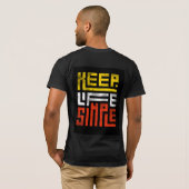 Modern Cool Lucky T-Shirt (Schwarz voll)