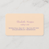 Modern Coole Aquarellbilder Treuekarte (Rückseite)