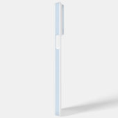 Modern Coquette Blue Stripes Giro Bow Individuelle Case-Mate iPhone Hülle (Rückseite / Rechts)