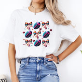 Modern Coquette Mutter Stilvolles T-Shirt Sport Ma