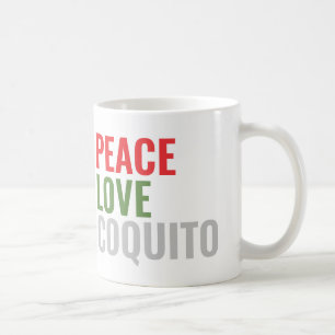 Modern Coquito Weihnachten Kaffeetasse