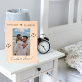 Modern Couple Best Par Endlose Liebe Geätzte Rahmen