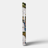 Modern Couple Names 3 Fotos Collage Grid Case-Mate iPhone Hülle (Rückseite / Links)