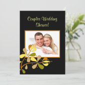 Modern Couple Polterabend Einladung (Stehend Vorderseite)