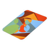 Modern Cowboy Boot Abstract Magnet (Linke Seite)