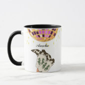 Modern Cowgirl Legs Cowboy Disco Ball Tasse (Links)