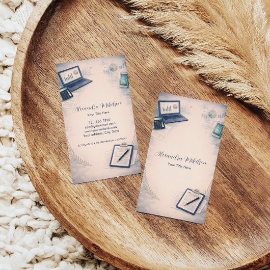 Modern CPA Office  Visitenkarte
