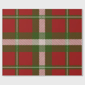 Modern Crawford Tartan Geschenkpapier (Flach)
