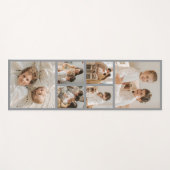 Modern Create Your Own Photo Collage Yogamatte (Vorderseite (Horizontal))