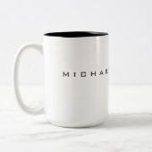 Modern Creative Trendwhite Zweifarbige Tasse (Links)