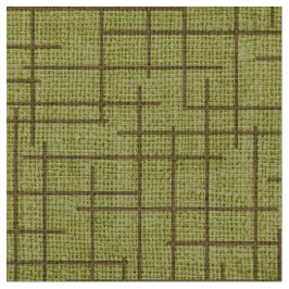 Modern Crosshatch burlap texture pattern Stoff