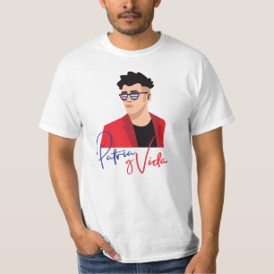Modern Cuban Men Patria y Vida T - Shirt