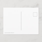 Modern Cubist Irish Pub Postkarte (Rückseite)