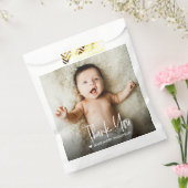 Modern Custom Baby Photo Thank You  Geschenktütchen (Versiegelt)