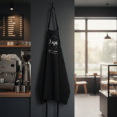 Modern Custom Branded Company Business Logo  Schürze