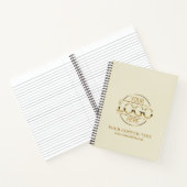 Modern Custom Business Company Logo Promotional Notizblock (Innenseite)