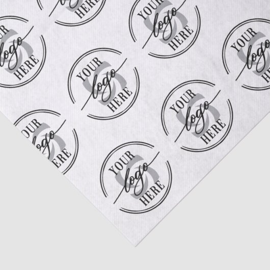 Modern Custom Business Company Logo Seidenpapier (Detail)