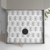 Modern Custom Business Company Logo Seidenpapier