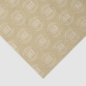 Modern custom company logo business branded seidenpapier (Detail)