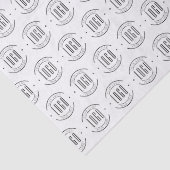 Modern custom company logo business branded seidenpapier (Detail)