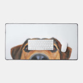 Modern Custom Dog Photo Schreibtischunterlage (Tastatur & Maus)