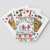 Modern Custom Family Game Night Gift Playing Cards Spielkarten (Rückseite)