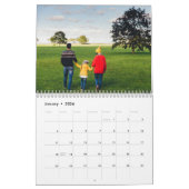 Modern Custom Family Photo Calendar Kalender (Jan 2026)