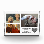 Modern Custom Foto Collage Vathers Day Opa (Vorderseite)