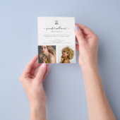 Modern Custom Foto Logo Werbeweiße Flyer (Gruppe)