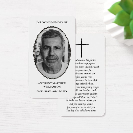 Modern Custom Foto Memories Cards (Schreibtisch)