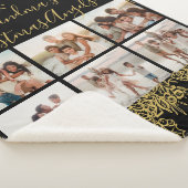Modern Custom Grandma's Christmas Photo Collage Sherpadecke (3/4)