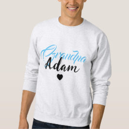 Modern Custom Großvater Name - Besonderes Personal Sweatshirt