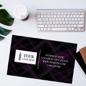 Modern Custom Logo and QR Code Business Card Visitenkarte