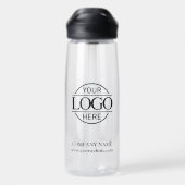Modern Custom Logo Business Branding Promotional Trinkflasche (Rückseite)