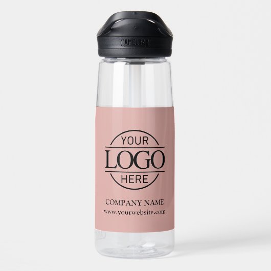 Modern Custom Logo Business Branding Promotional Trinkflasche (Rückseite)